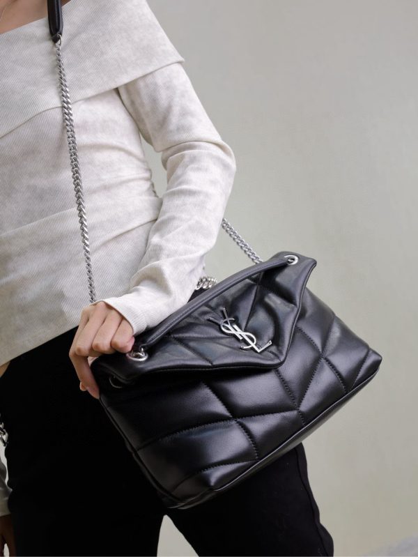 SL LOULOU PUFFER SMALL BAG - 图片 10