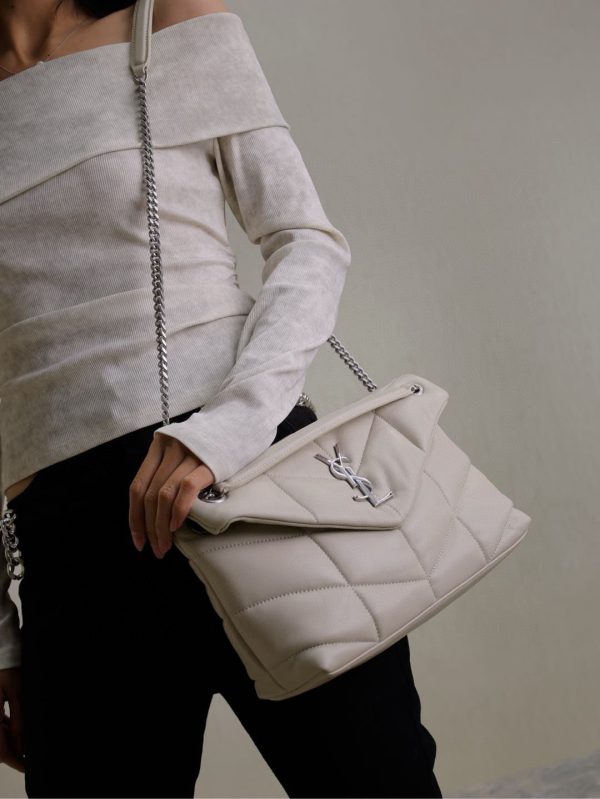SL LOULOU PUFFER SMALL BAG - 图片 19