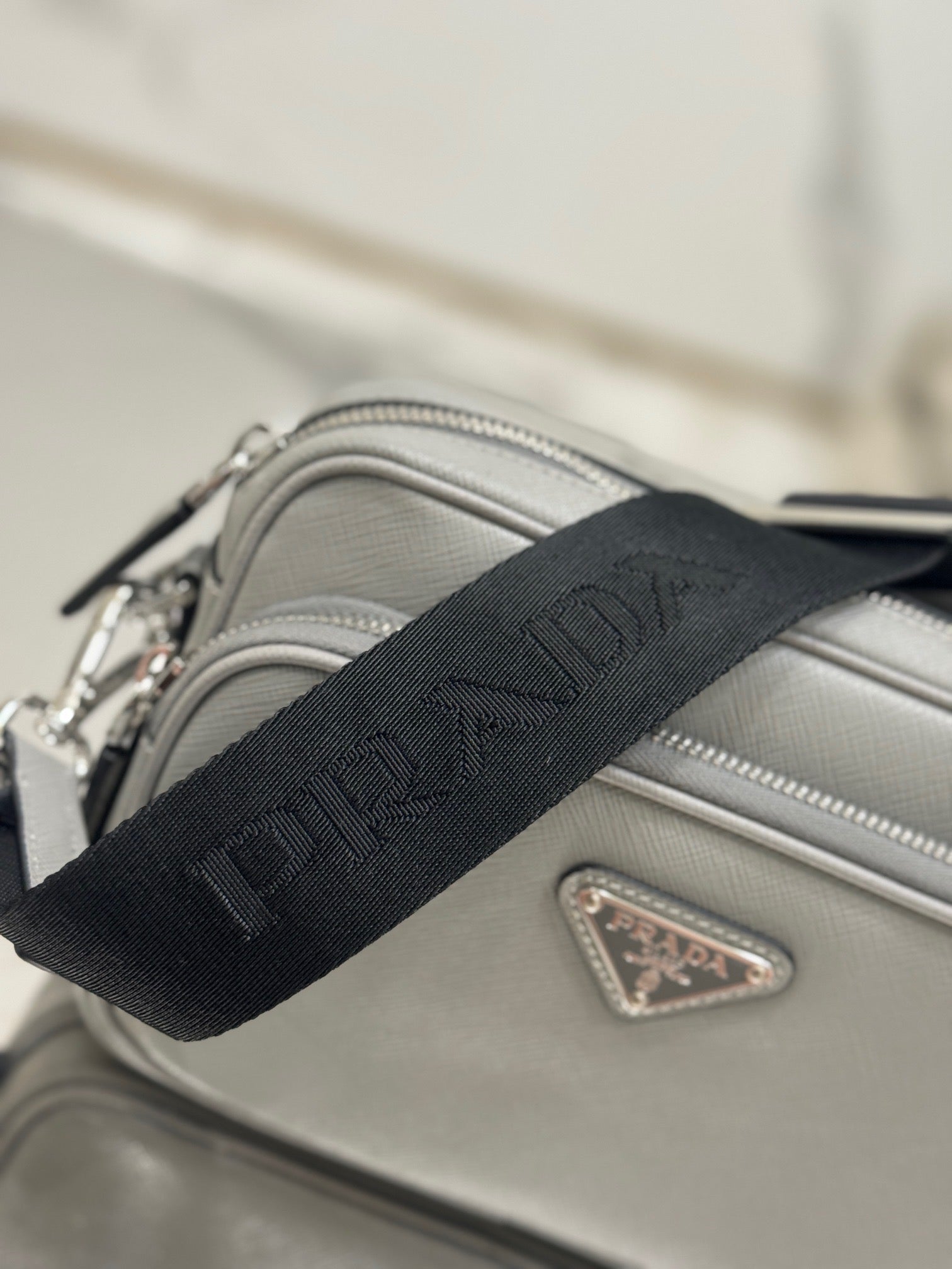 PD SAFFIANO LEATHER SHOULDER BAG - 图片 12