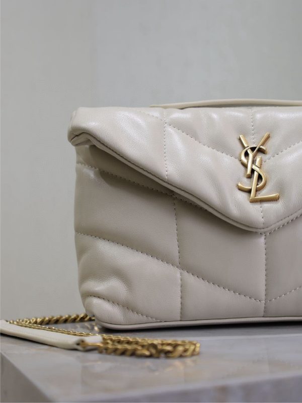 SL TOY LOULOU PUFFER BAG - 图片 3