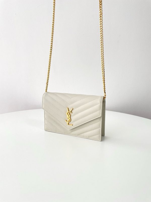SL CASSANDRE ENVELOPE WALLET ON CHAIN - 图片 8