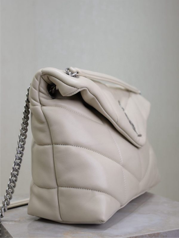 SL LOULOU MEDIUM PUFFER BAG - 图片 14