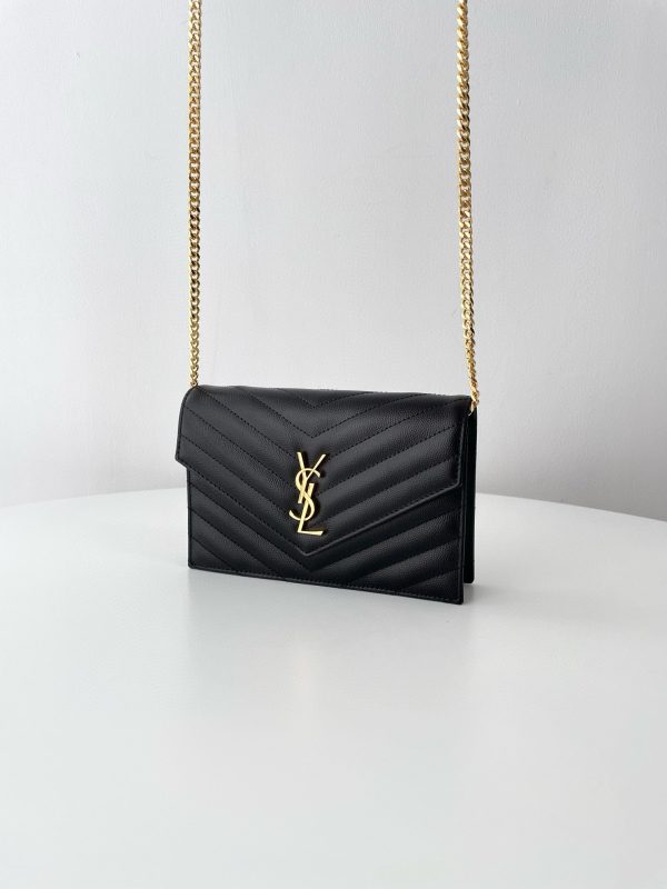 SL CASSANDRE ENVELOPE WALLET ON CHAIN - 图片 7