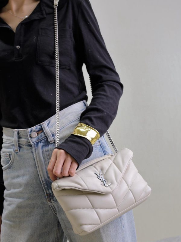 SL TOY LOULOU PUFFER BAG - 图片 15