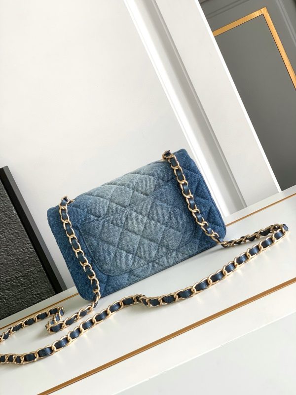 CC CLASSIC FLAP DENIM BAG - 图片 3