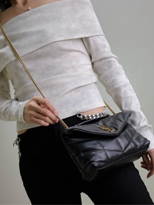 SL TOY LOULOU PUFFER BAG - 图片 19