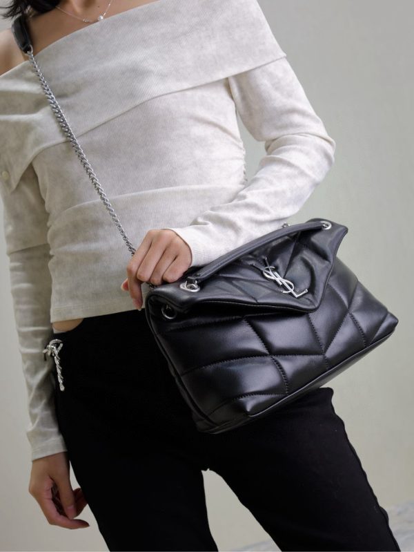 SL LOULOU PUFFER SMALL BAG - 图片 13