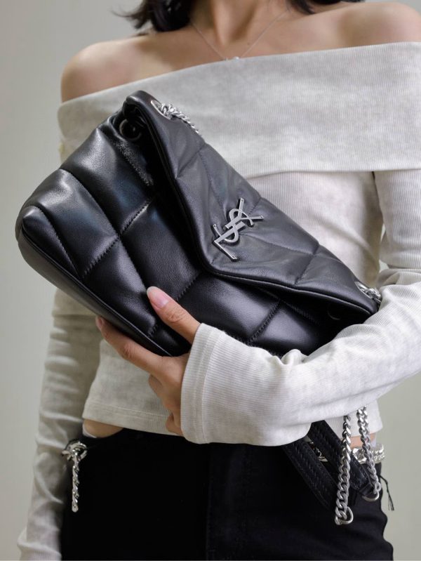 SL LOULOU PUFFER SMALL BAG - 图片 11