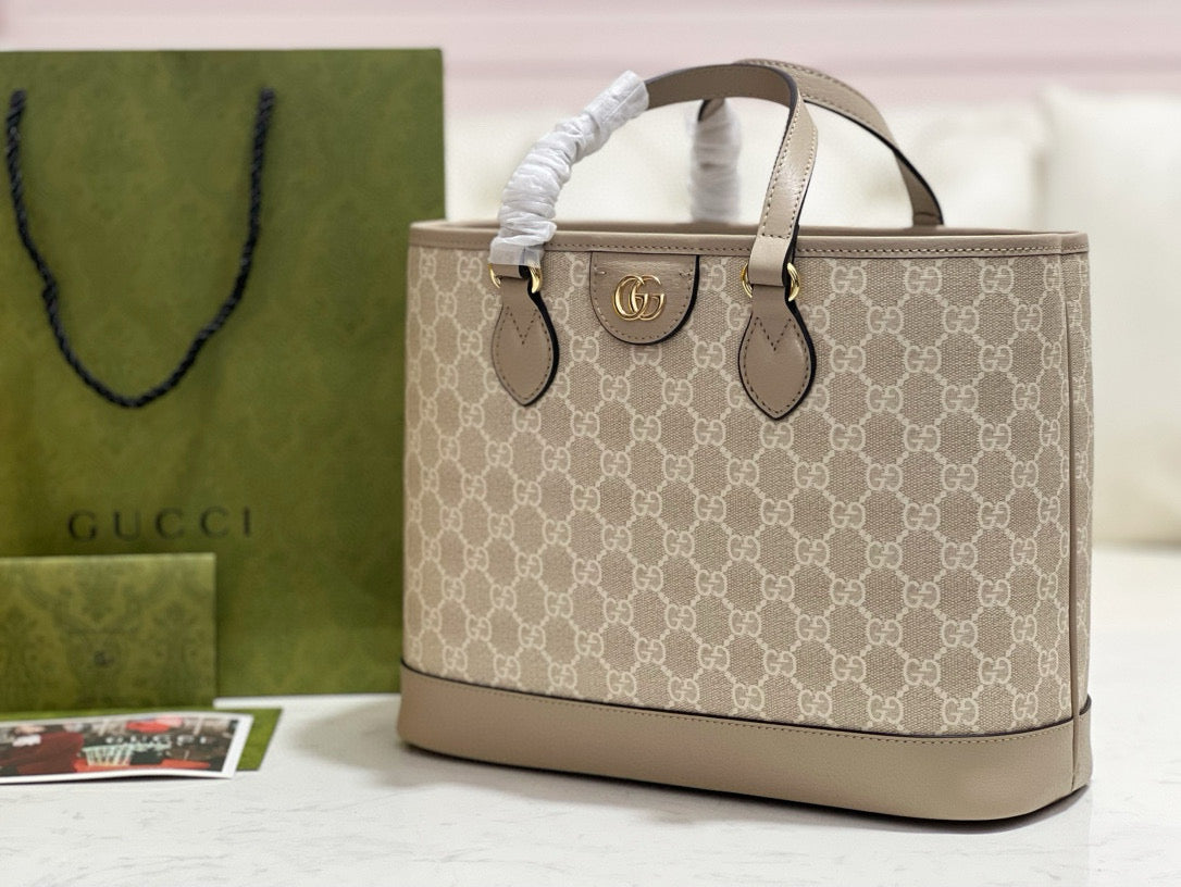 GG OPHIDIA SMALL TOTE BAG - 图片 3