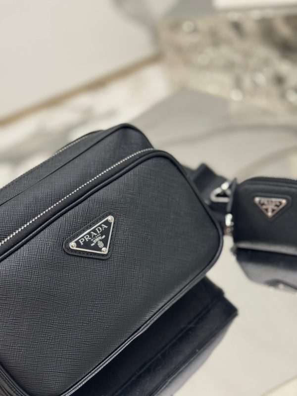 PD SAFFIANO LEATHER SHOULDER BAG - 图片 4