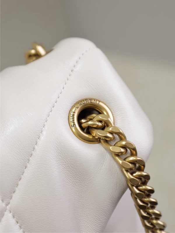 SL LOULOU MEDIUM PUFFER BAG - 图片 13