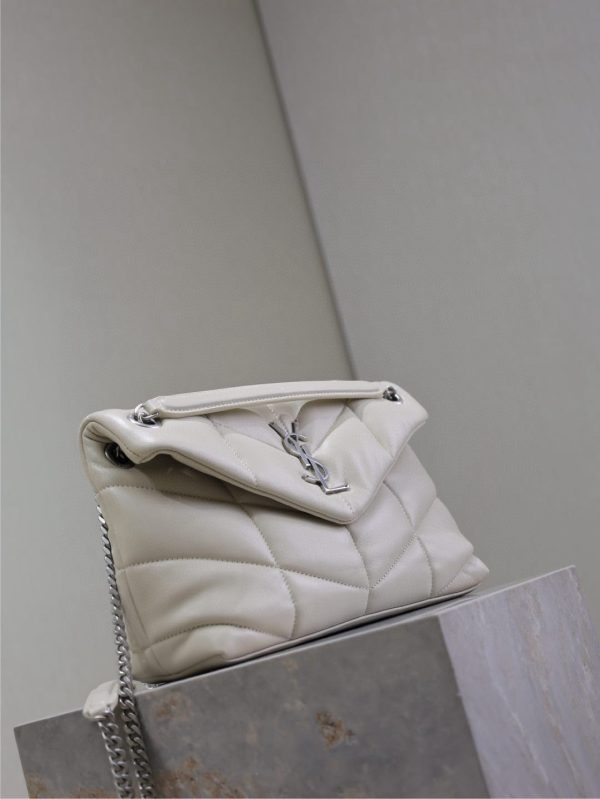SL LOULOU PUFFER SMALL BAG - 图片 6