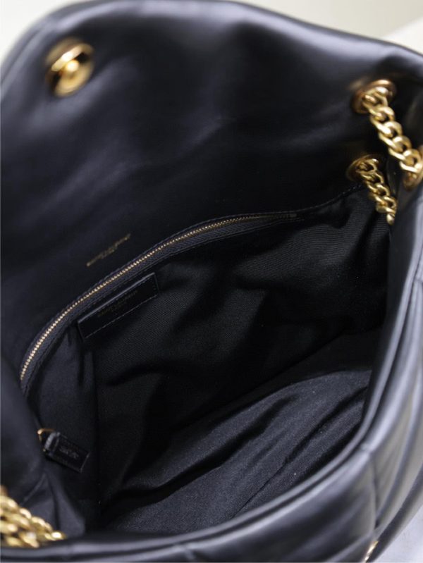 SL LOULOU MEDIUM PUFFER BAG - 图片 11