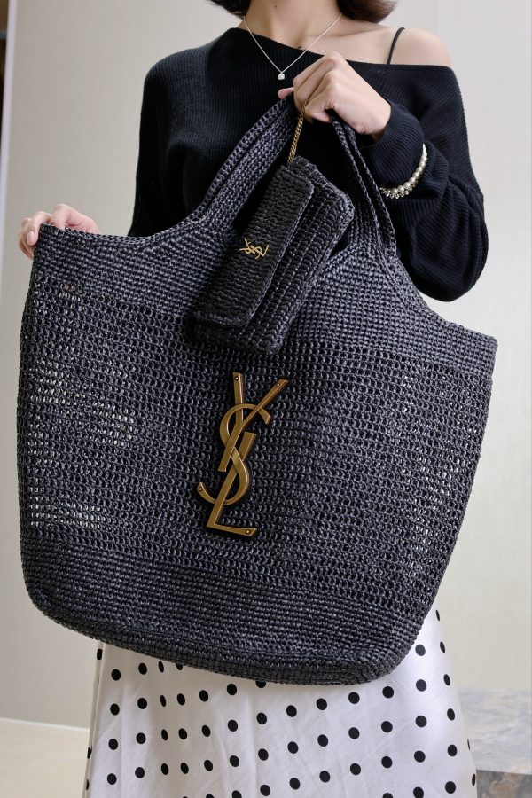 SL ICARE IN RAFFIA BAG - 图片 22