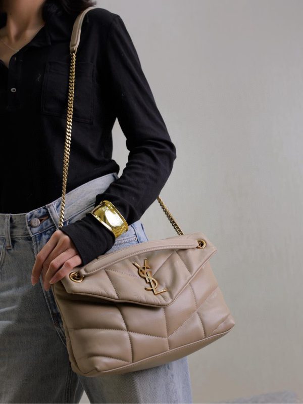 SL LOULOU PUFFER SMALL BAG - 图片 17