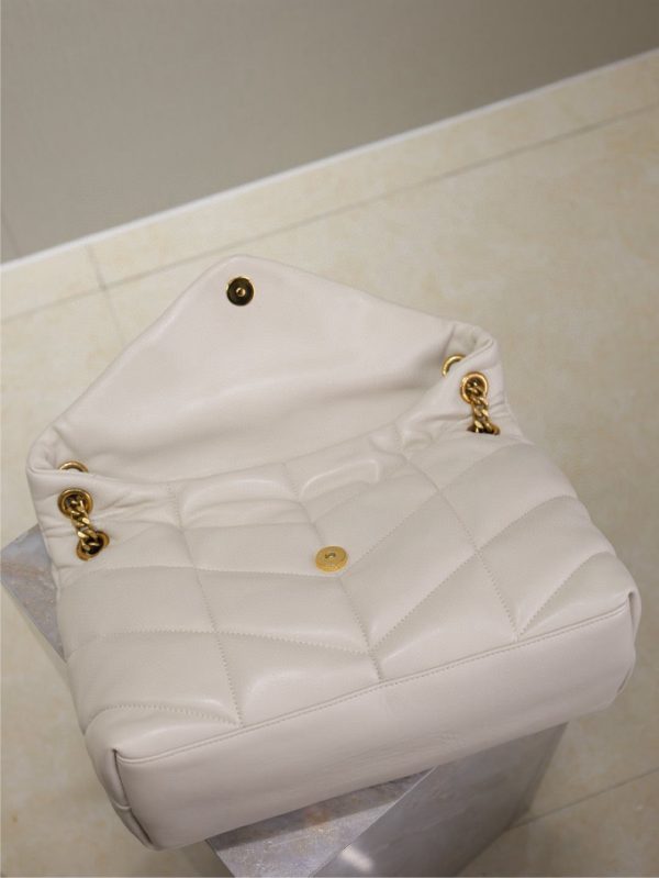 SL LOULOU MEDIUM PUFFER BAG - 图片 8