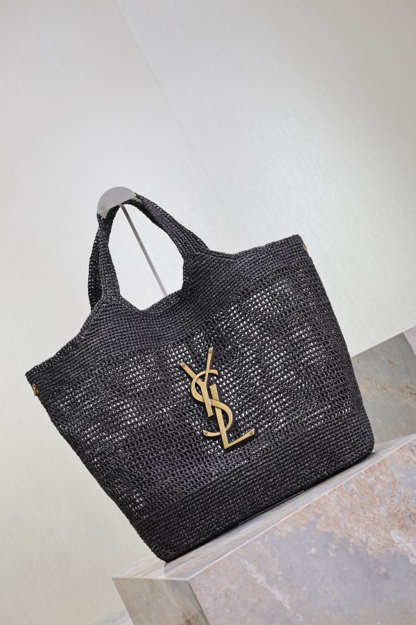 SL ICARE IN RAFFIA BAG - 图片 2