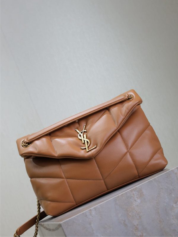SL LOULOU MEDIUM PUFFER BAG - 图片 2