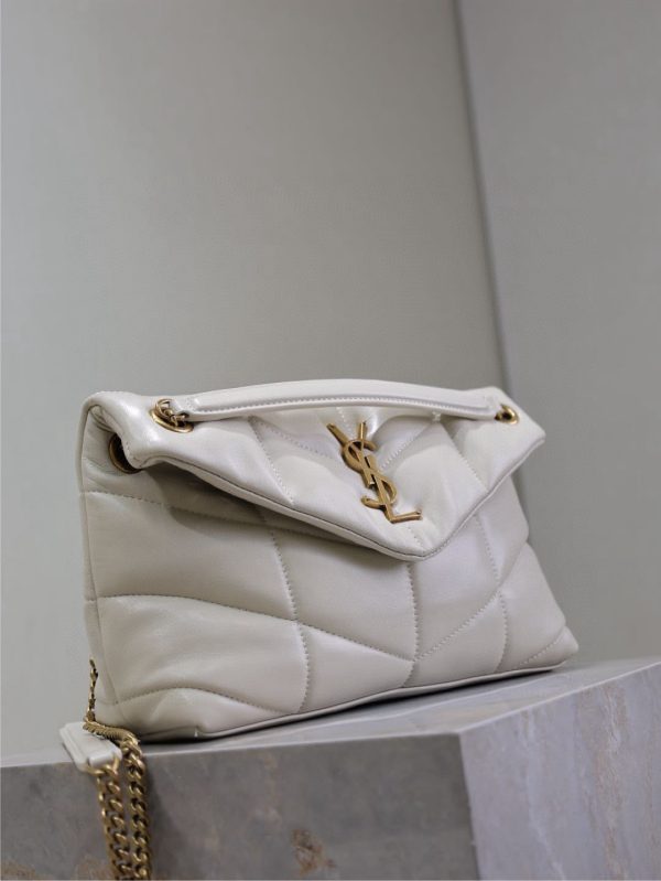 SL LOULOU PUFFER SMALL BAG - 图片 4