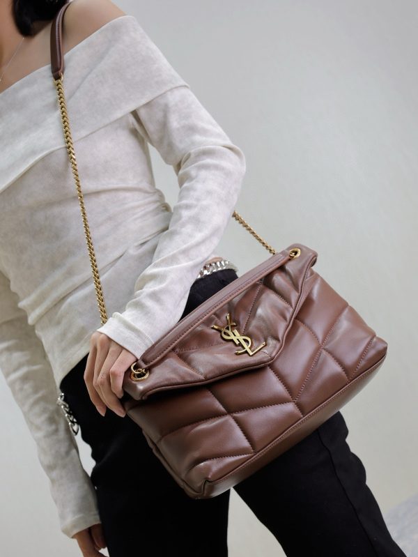 SL LOULOU PUFFER SMALL BAG - 图片 19