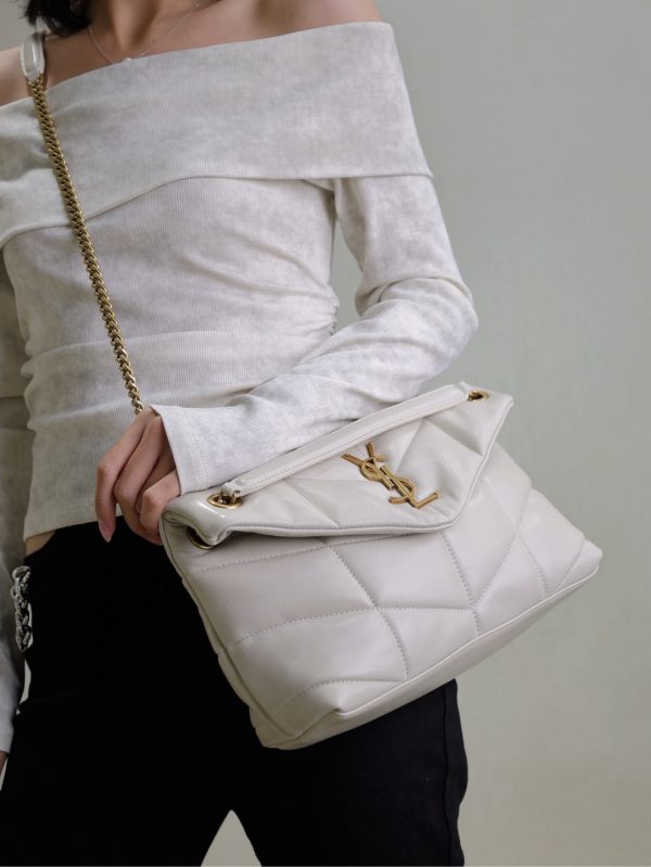 SL LOULOU PUFFER SMALL BAG - 图片 19