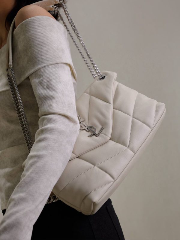 SL LOULOU PUFFER SMALL BAG - 图片 17