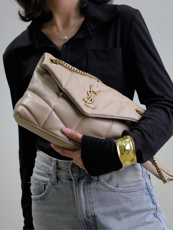 SL LOULOU PUFFER SMALL BAG - 图片 18