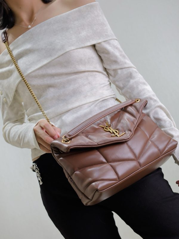 SL LOULOU PUFFER SMALL BAG - 图片 18