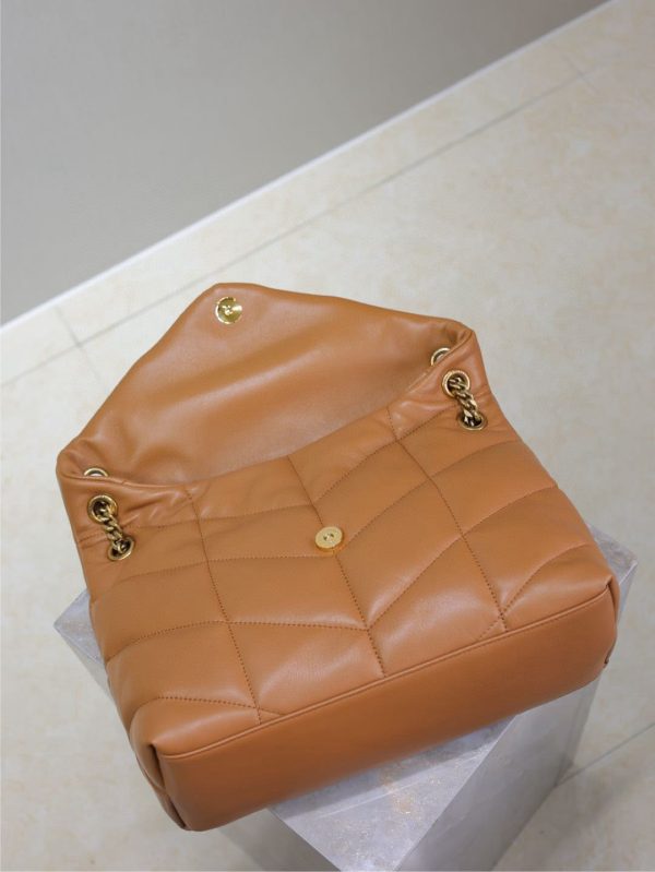 SL LOULOU MEDIUM PUFFER BAG - 图片 6