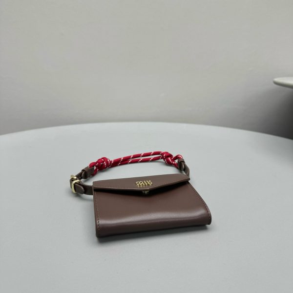 MIU M SHOULDER STRAP WALLET - 图片 4