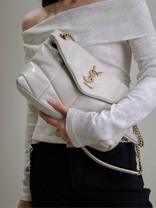 SL LOULOU PUFFER SMALL BAG - 图片 17