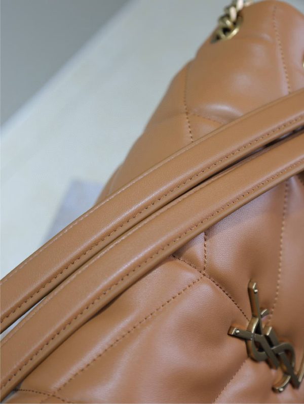 SL LOULOU MEDIUM PUFFER BAG - 图片 9