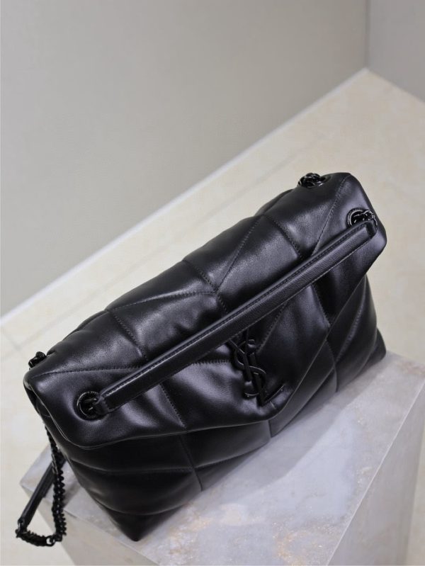 SL LOULOU MEDIUM PUFFER BAG - 图片 5