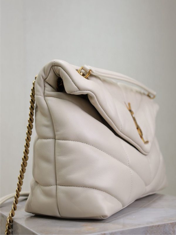 SL LOULOU MEDIUM PUFFER BAG - 图片 7