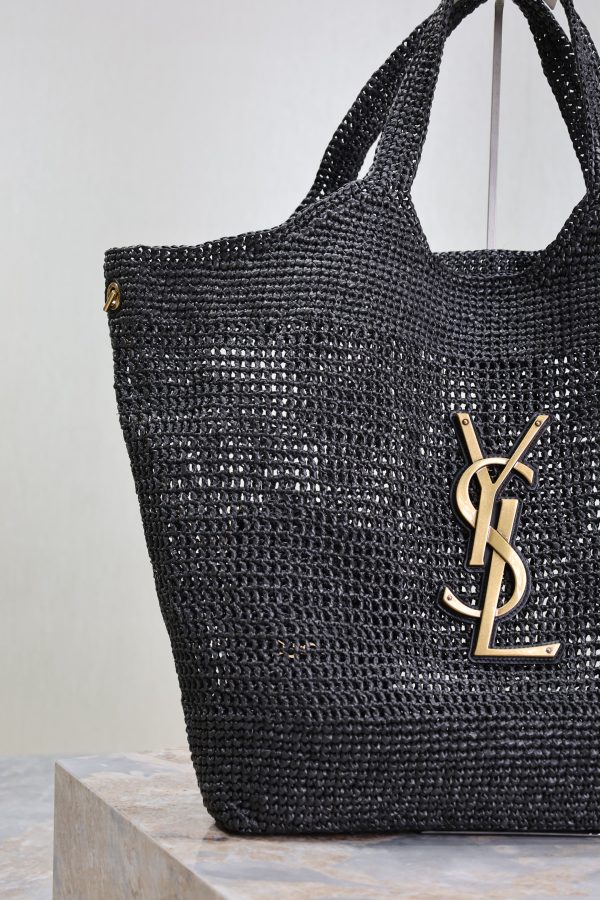SL ICARE IN RAFFIA BAG - 图片 3