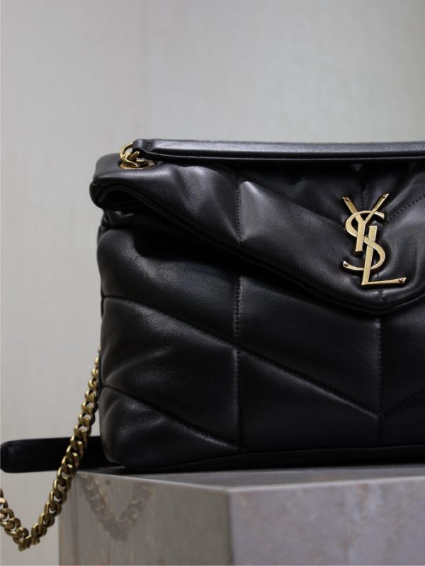 SL LOULOU MEDIUM PUFFER BAG - 图片 2