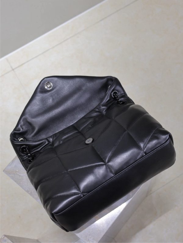 SL LOULOU MEDIUM PUFFER BAG - 图片 6