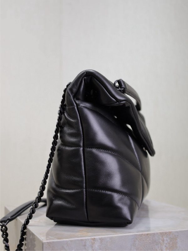 SL LOULOU MEDIUM PUFFER BAG - 图片 10