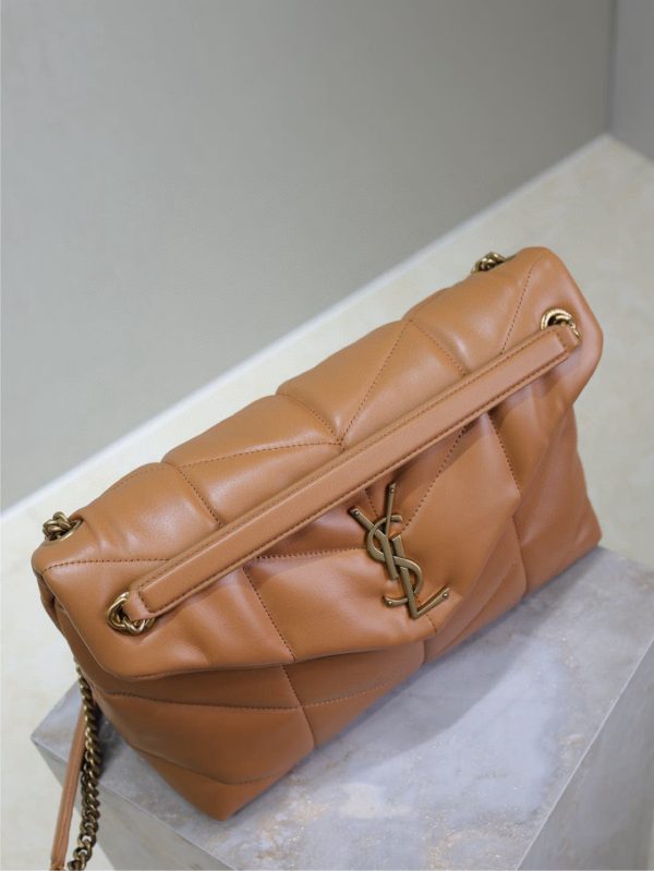 SL LOULOU MEDIUM PUFFER BAG - 图片 10