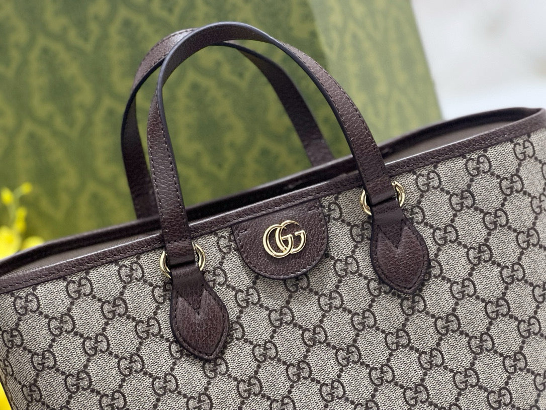 GG OPHIDIA SMALL TOTE BAG - 图片 3