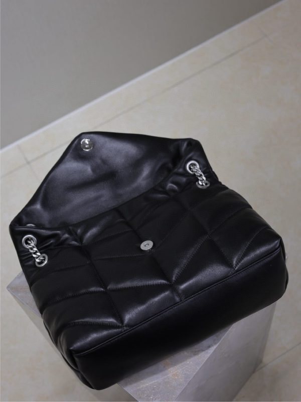 SL LOULOU MEDIUM PUFFER BAG - 图片 9