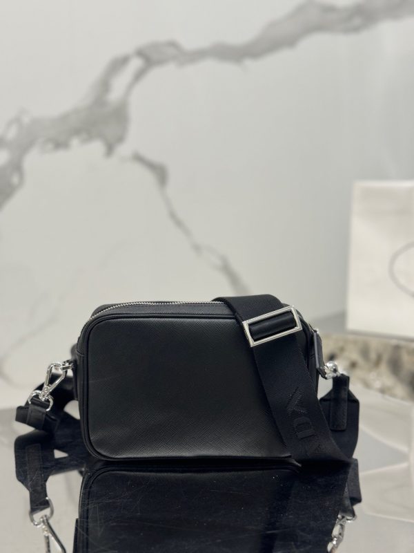 PD SAFFIANO LEATHER SHOULDER BAG - 图片 5