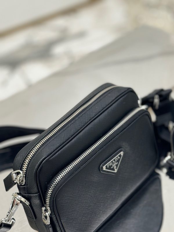 PD SAFFIANO LEATHER SHOULDER BAG - 图片 7