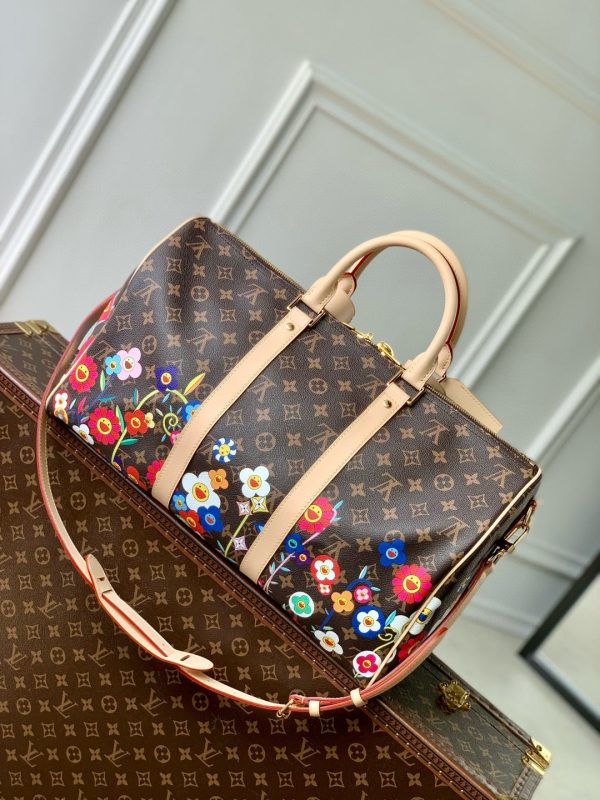 LOU x MURAKAMI KEEPALL 45 BAG - 图片 5