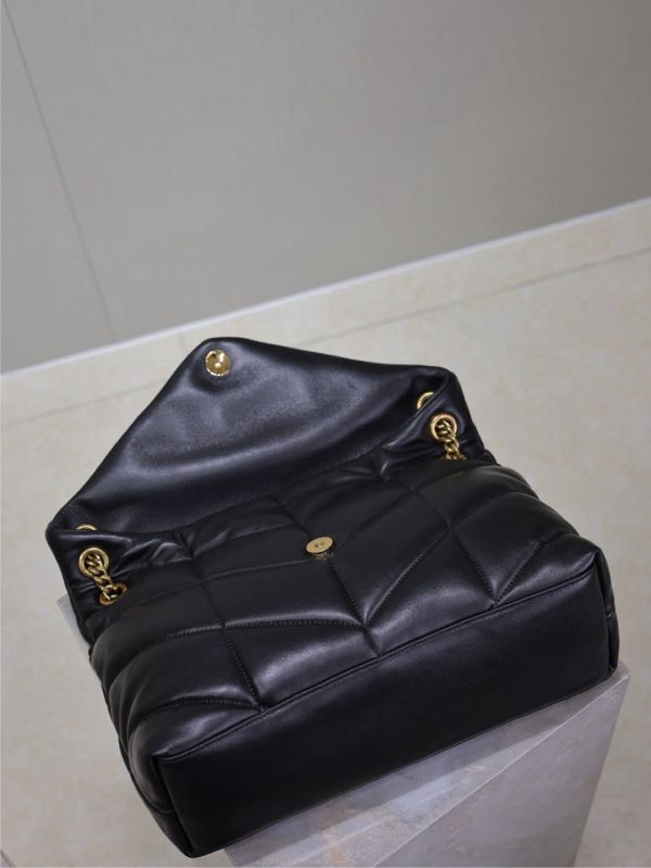SL LOULOU MEDIUM PUFFER BAG - 图片 8