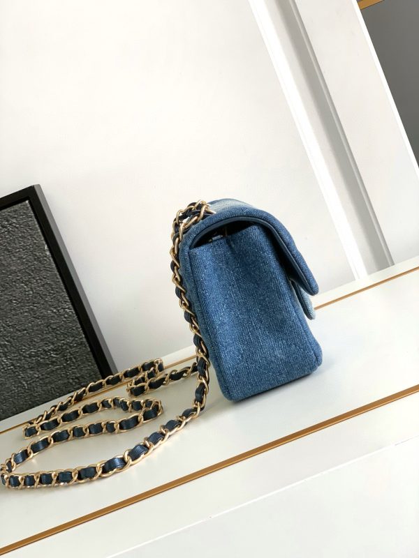 CC CLASSIC FLAP DENIM BAG - 图片 2