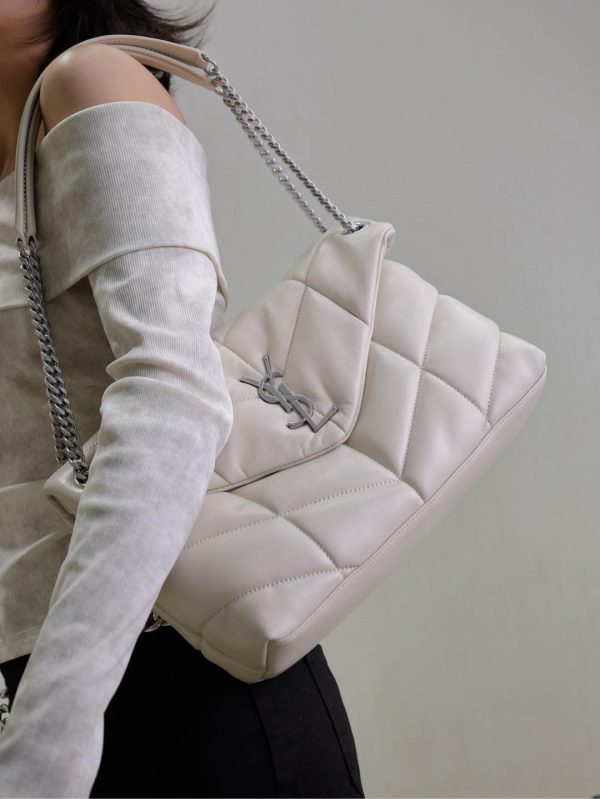 SL LOULOU MEDIUM PUFFER BAG - 图片 18