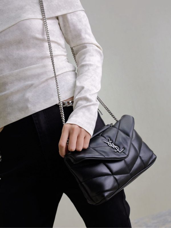 SL TOY LOULOU PUFFER BAG - 图片 17
