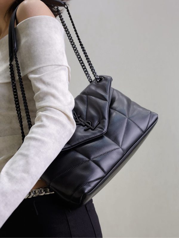 SL LOULOU PUFFER SMALL BAG - 图片 18