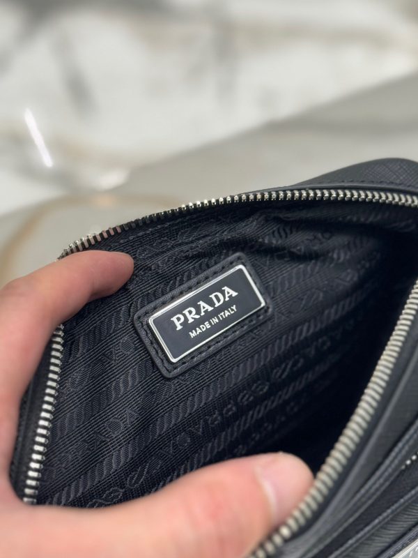 PD SAFFIANO LEATHER SHOULDER BAG - 图片 9